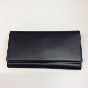 Coach Black Leather Wallet